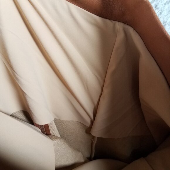 Commando Split Front Pants Women's Medium Faux Leather Bootcut Pull On Stretch - Picture 13 of 13